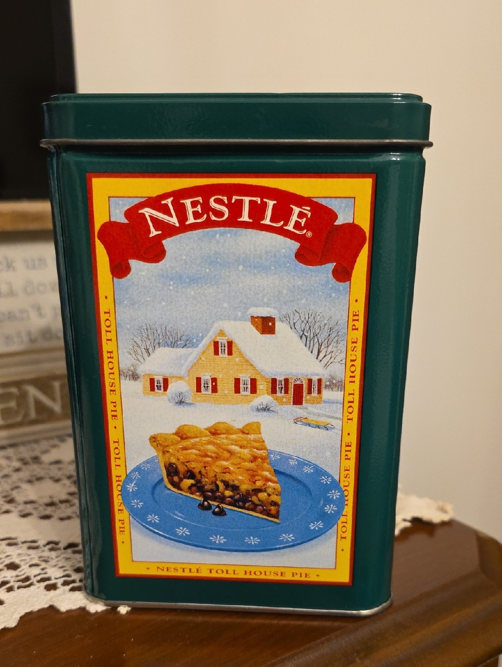 Vintage Nestle Decorative Tin